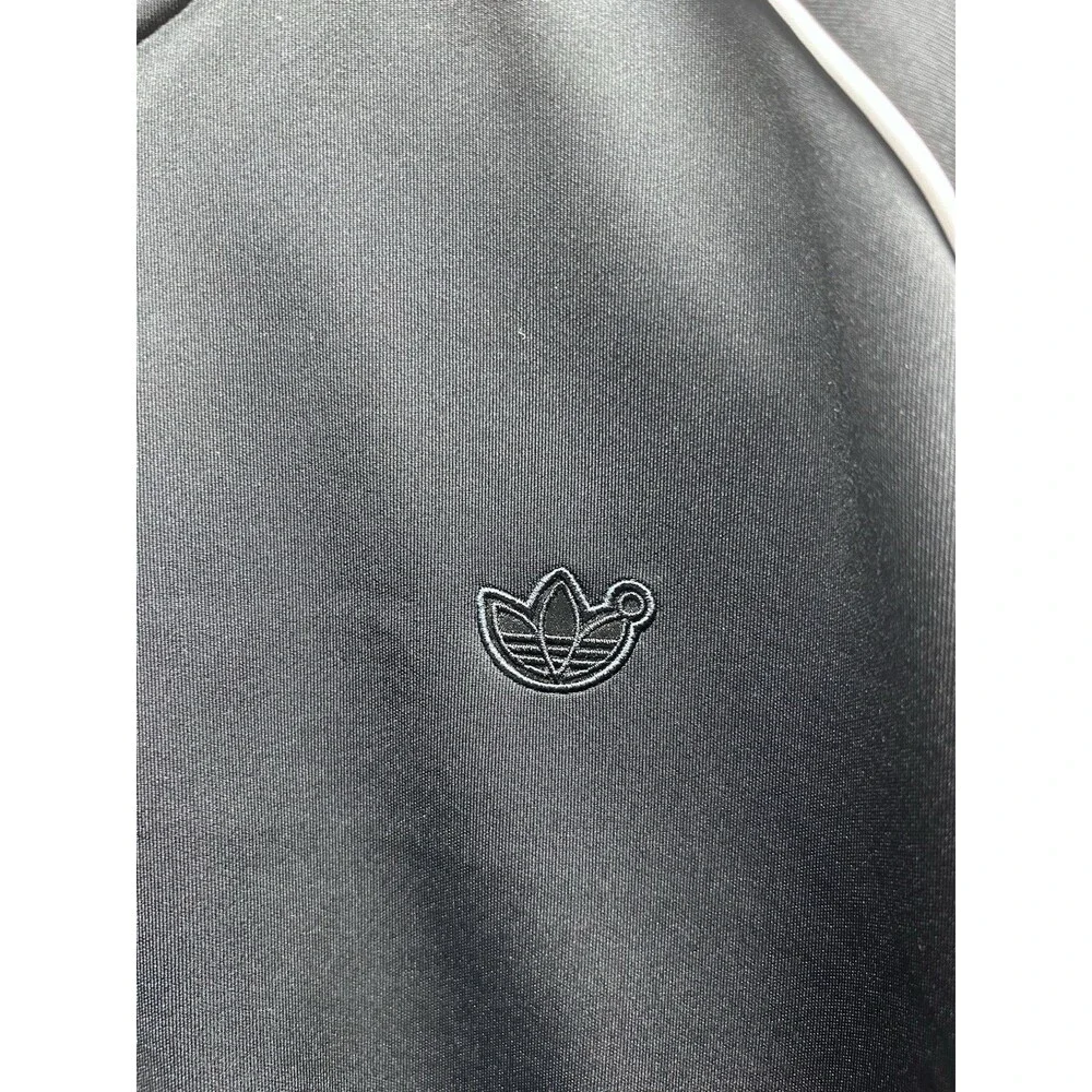 Adidas Blue Label SST Track Jacket Men’s XL Barely Worn Black On Black 3 Stripe